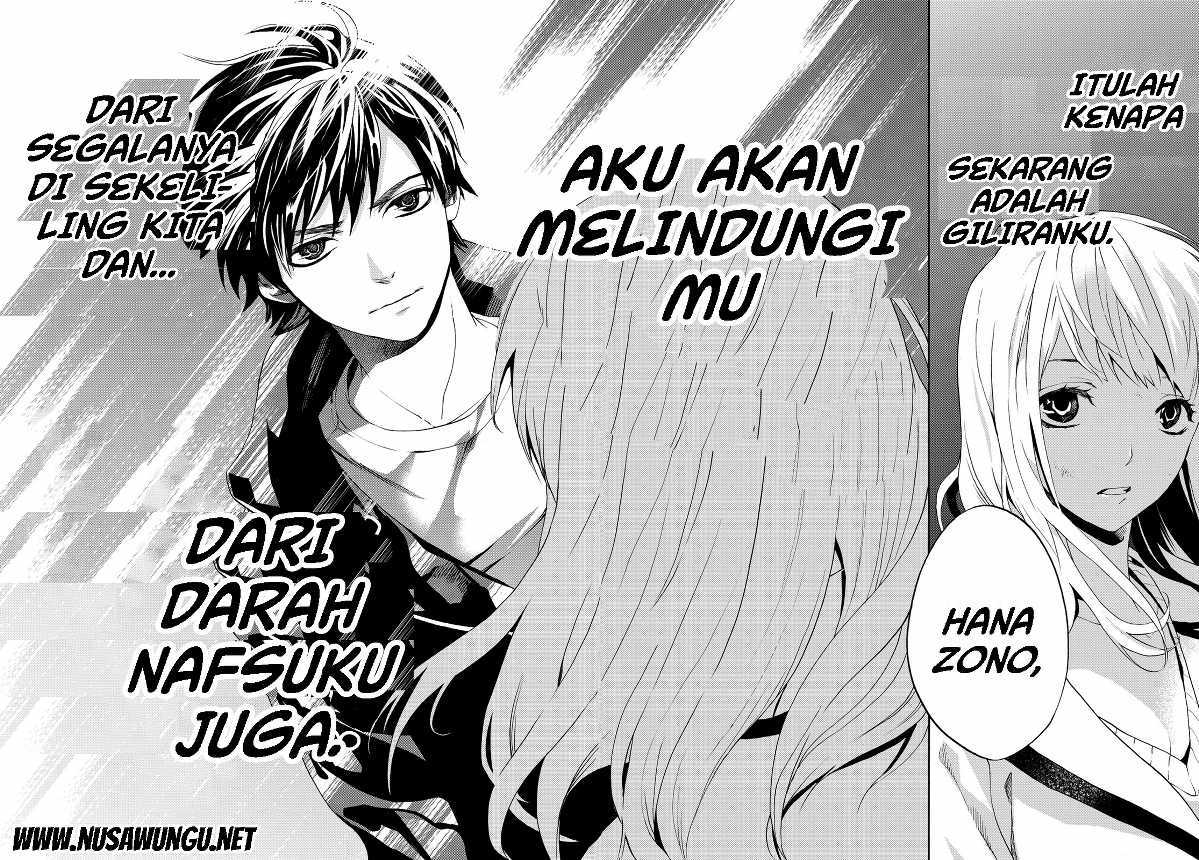 Konya wa Tsuki ga Kirei Desu ga, Toriaezu Shi ne Chapter 04 Gambar 43
