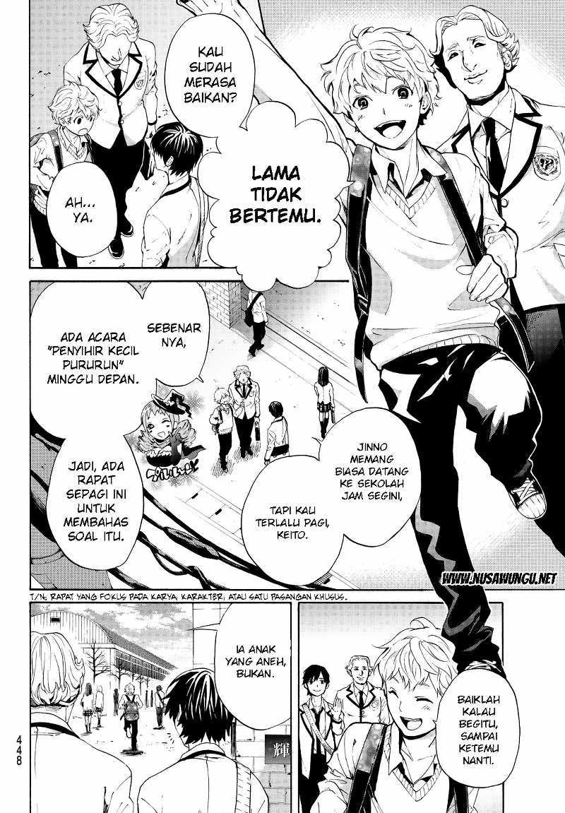 Konya wa Tsuki ga Kirei Desu ga, Toriaezu Shi ne Chapter 04 Gambar 46