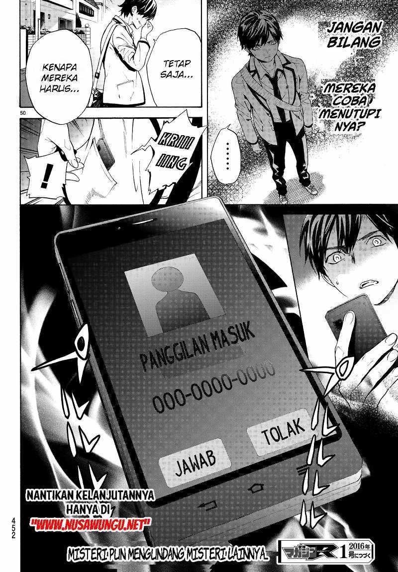 Konya wa Tsuki ga Kirei Desu ga, Toriaezu Shi ne Chapter 04 Gambar 50