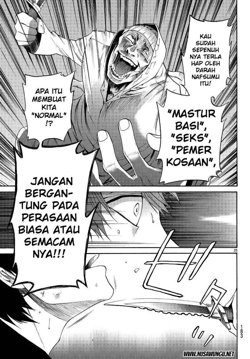 Konya wa Tsuki ga Kirei Desu ga, Toriaezu Shi ne Chapter 03 Gambar 26