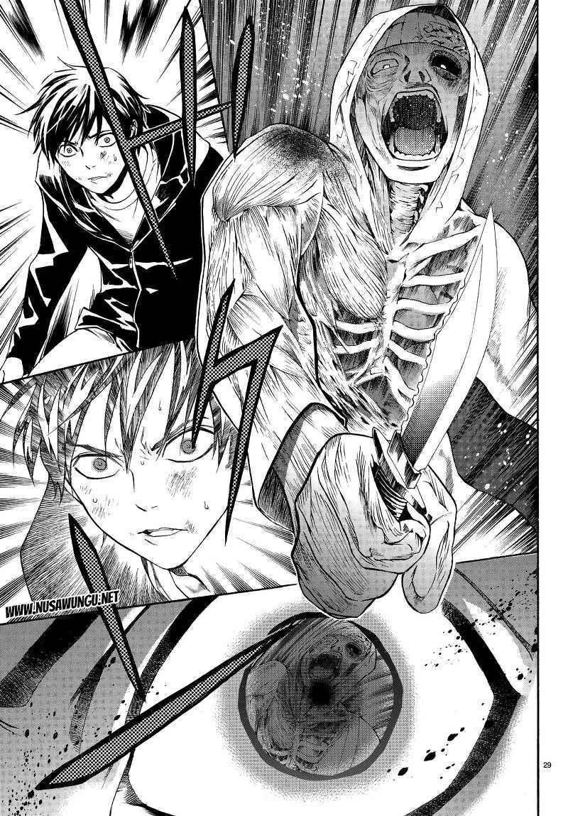 Konya wa Tsuki ga Kirei Desu ga, Toriaezu Shi ne Chapter 03 Gambar 30