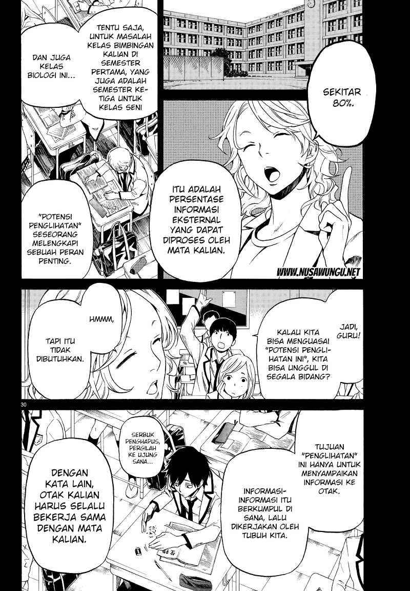 Konya wa Tsuki ga Kirei Desu ga, Toriaezu Shi ne Chapter 03 Gambar 31