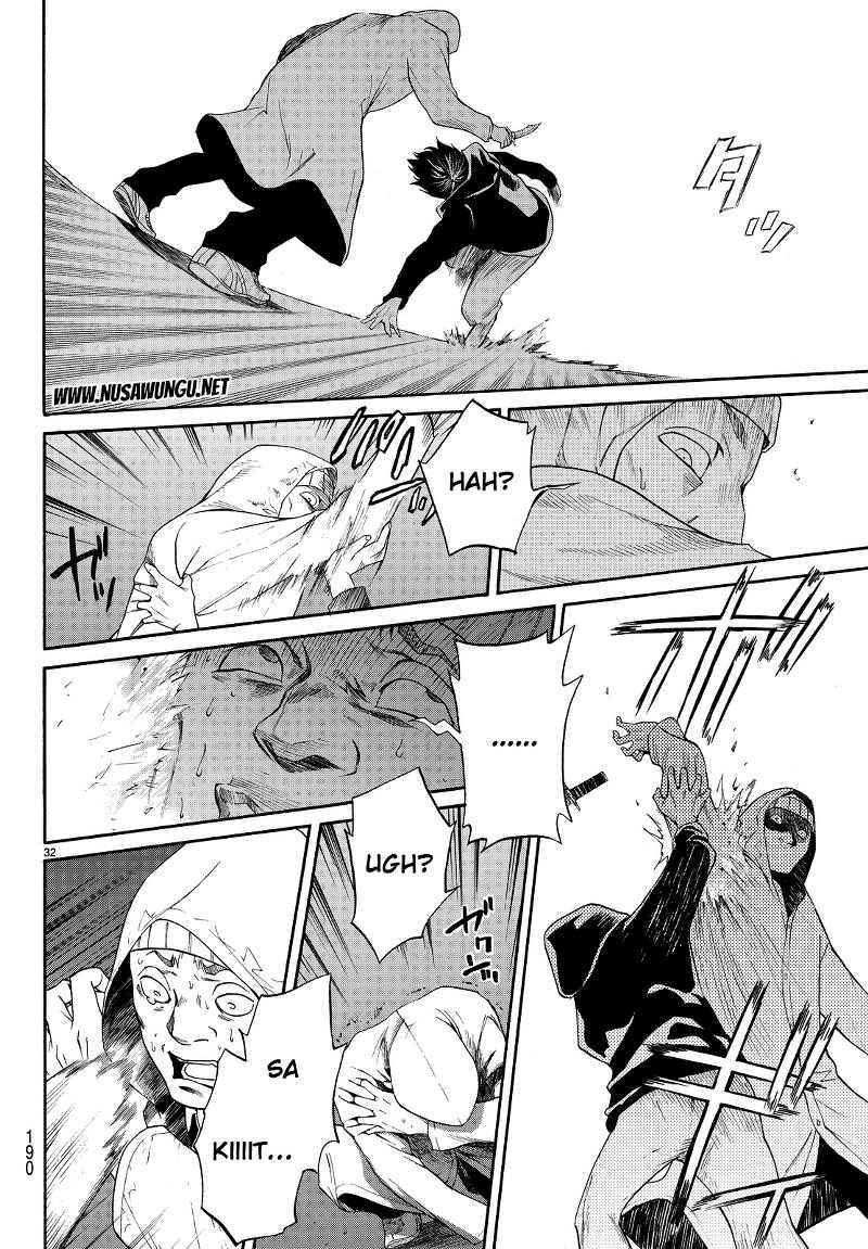Konya wa Tsuki ga Kirei Desu ga, Toriaezu Shi ne Chapter 03 Gambar 33