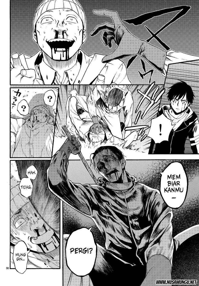 Konya wa Tsuki ga Kirei Desu ga, Toriaezu Shi ne Chapter 03 Gambar 39