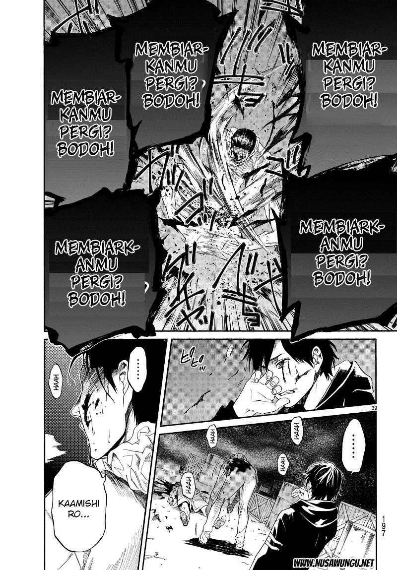Konya wa Tsuki ga Kirei Desu ga, Toriaezu Shi ne Chapter 03 Gambar 40