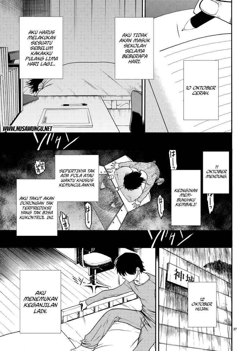 Konya wa Tsuki ga Kirei Desu ga, Toriaezu Shi ne Chapter 02 Gambar 26
