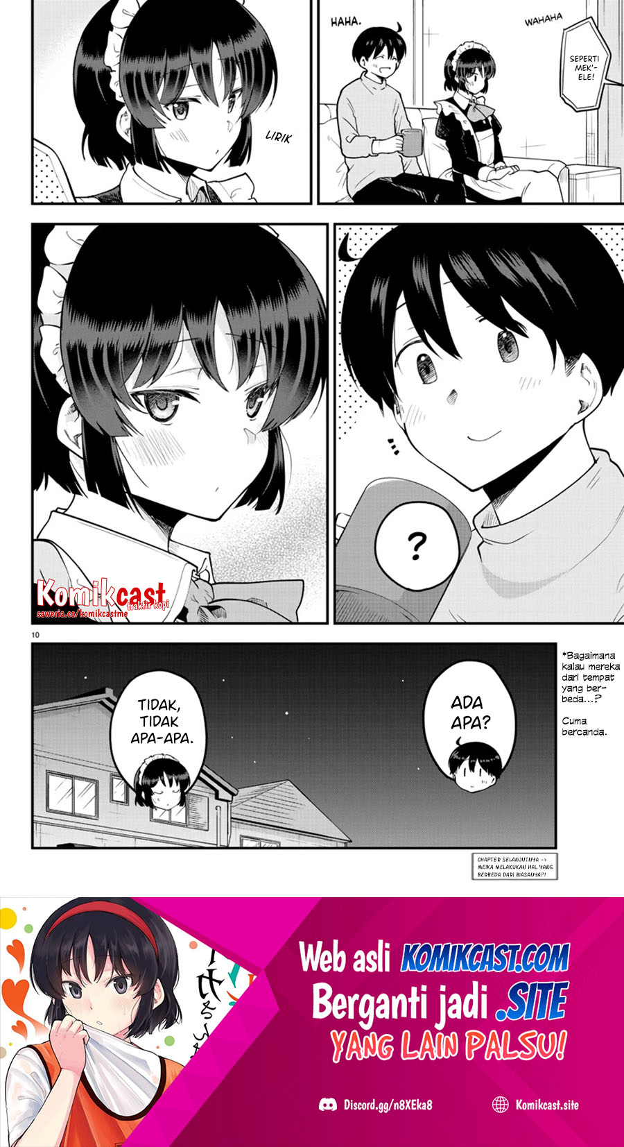 Meika-san Can’t Conceal Her Emotions Chapter 107 Gambar 11