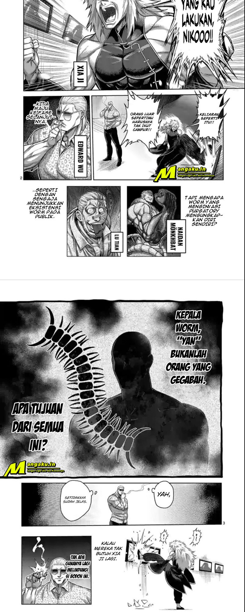 Baca  Kengan Omega Chapter 123 Gambar 2