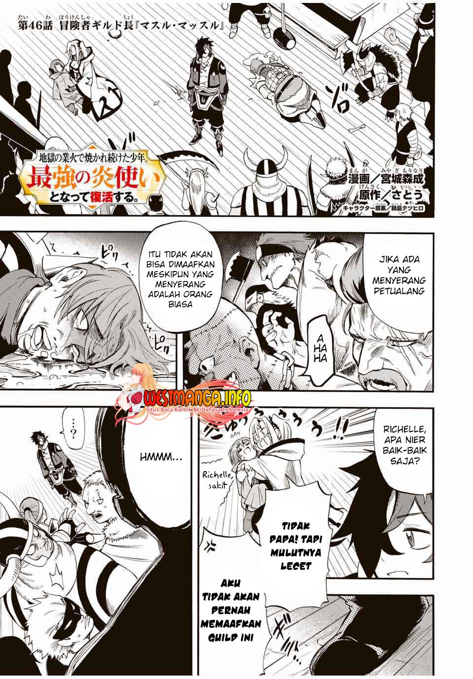 Baca  Jigoku no Gouka de Yaka re Tsuzuketa Shounen. Saikyou no Honou Tsukai to Natte Fukkatsu Suru. Chapter 46 Gambar 2