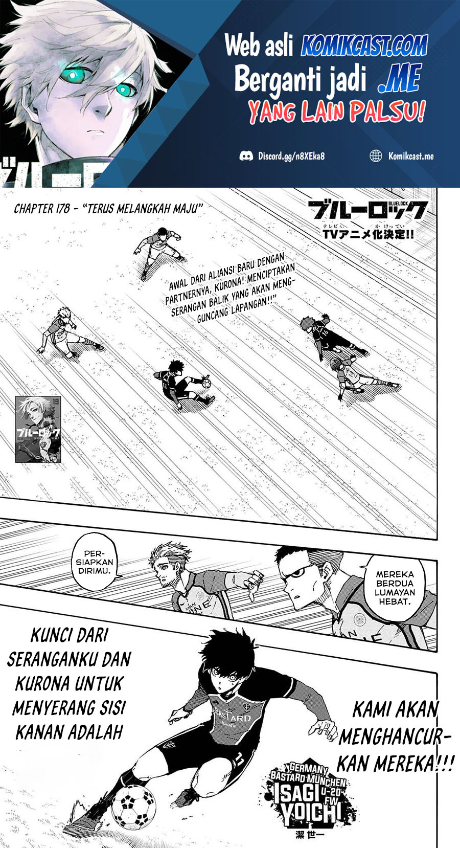 Baca Blue Lock Chapter 178 Gambar 2