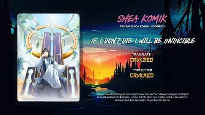 Baca Komik If I Don’t Die, I’ll Be Invincible Chapter 06 Gambar 1