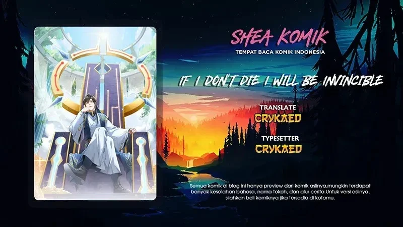 Baca Komik If I Don’t Die, I’ll Be Invincible Chapter 03 Gambar 1
