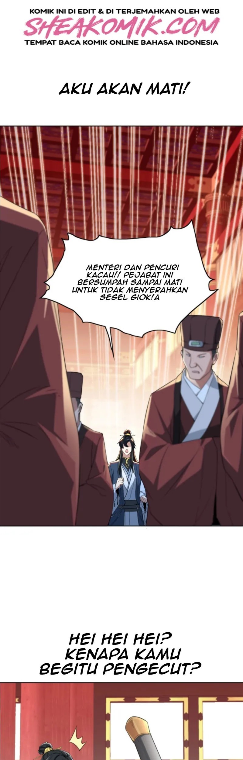 If I Don’t Die, I’ll Be Invincible Chapter 00.1 Gambar 5
