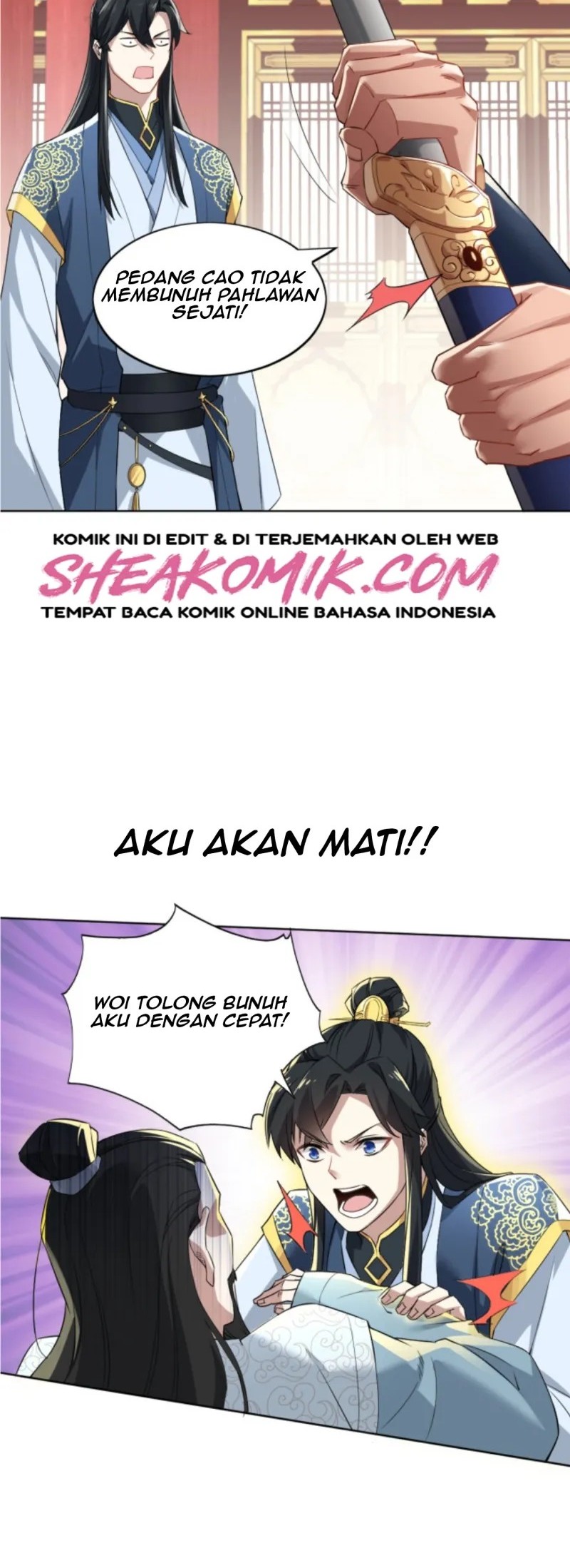 If I Don’t Die, I’ll Be Invincible Chapter 00.1 Gambar 6