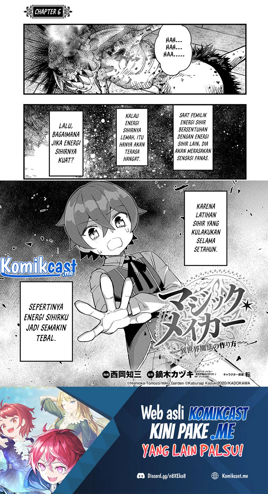 Baca  Magic Maker – Isekai Mahou no Tsukurikata Chapter 06 Gambar 2