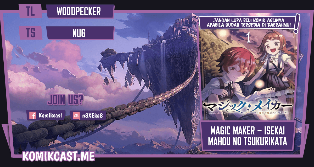 Baca Komik Magic Maker – Isekai Mahou no Tsukurikata Chapter 05 Gambar 1