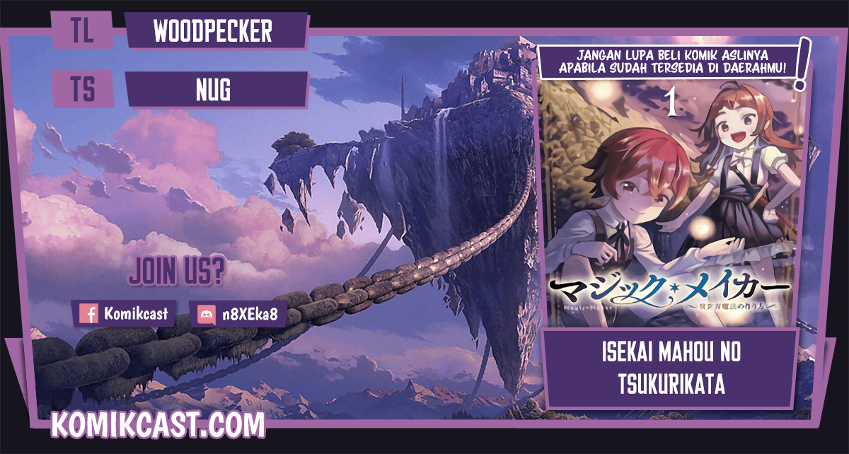 Baca Komik Magic Maker – Isekai Mahou no Tsukurikata Chapter 04 Gambar 1