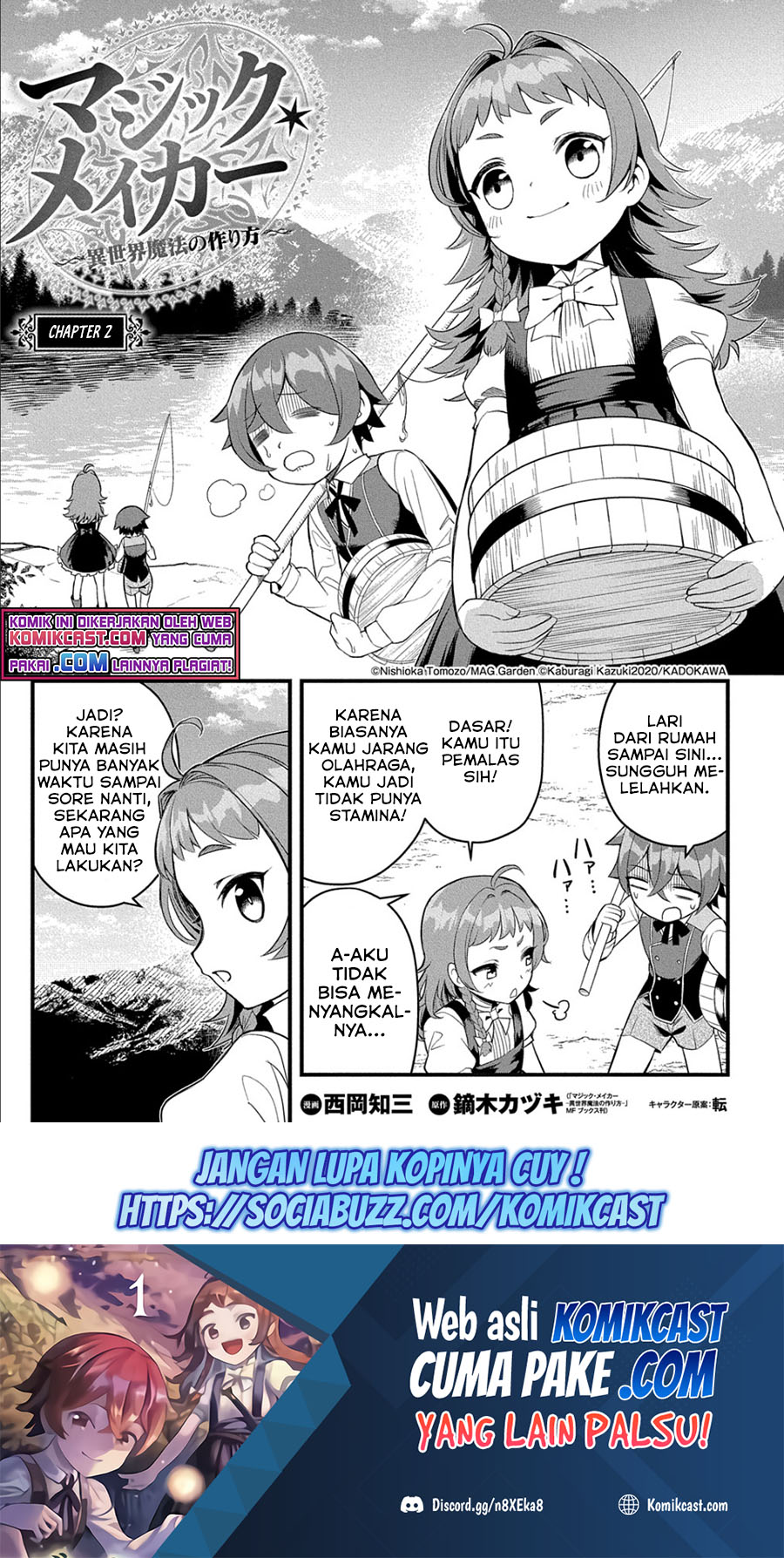 Baca  Magic Maker – Isekai Mahou no Tsukurikata Chapter 02 Gambar 2