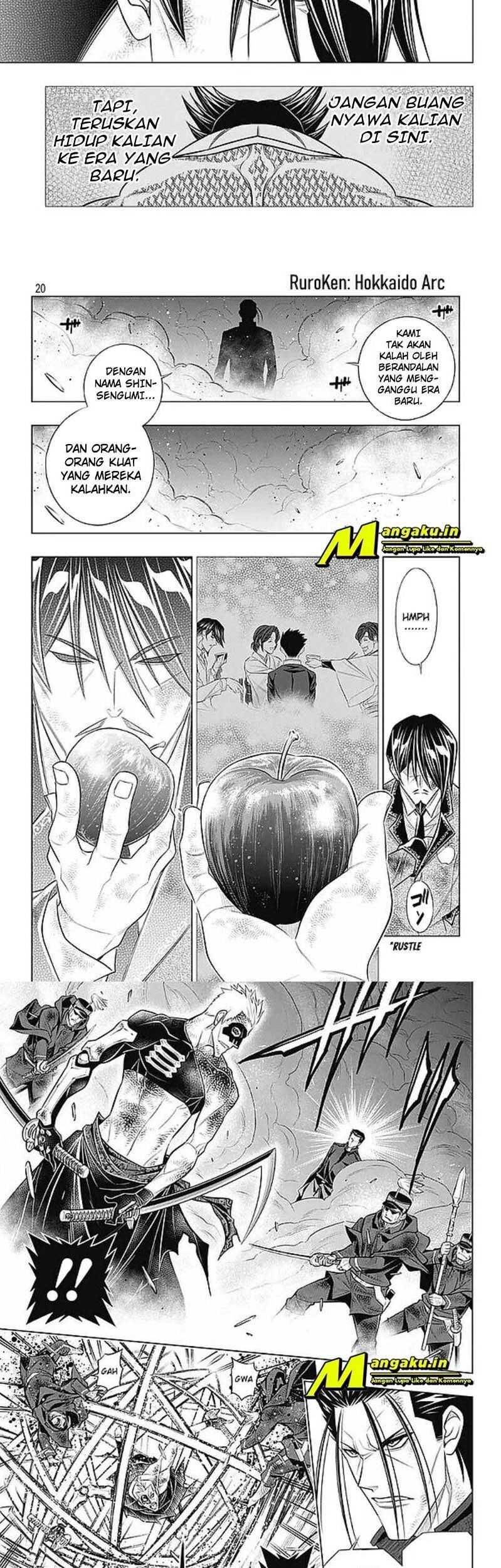 Rurouni Kenshin: Meiji Kenkaku Romantan – Hokkaido-hen Chapter 45.2 Gambar 3