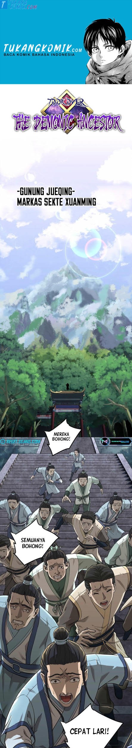 Baca Komik I Have Become The Demonic Ancestor Chapter 1.1 Gambar 1