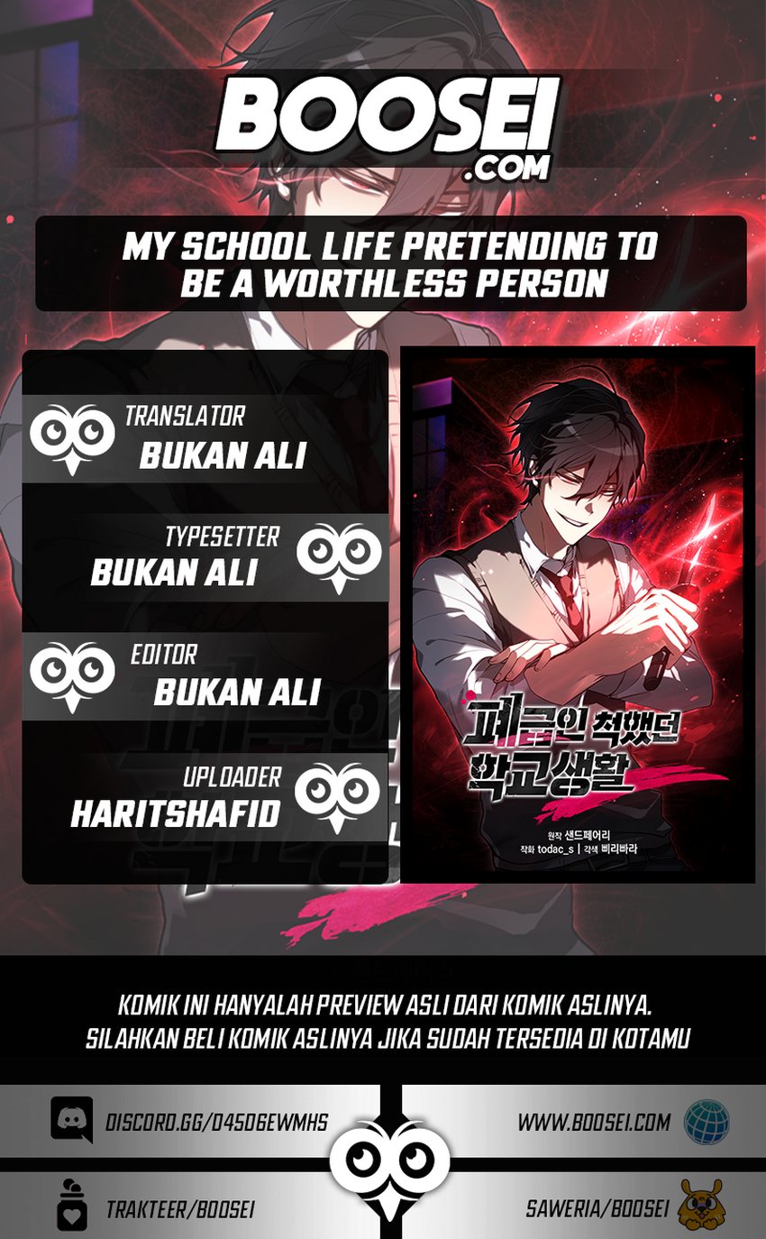 Baca Komik My School Life Pretending to Be a Worthless Person Chapter 03 Gambar 1