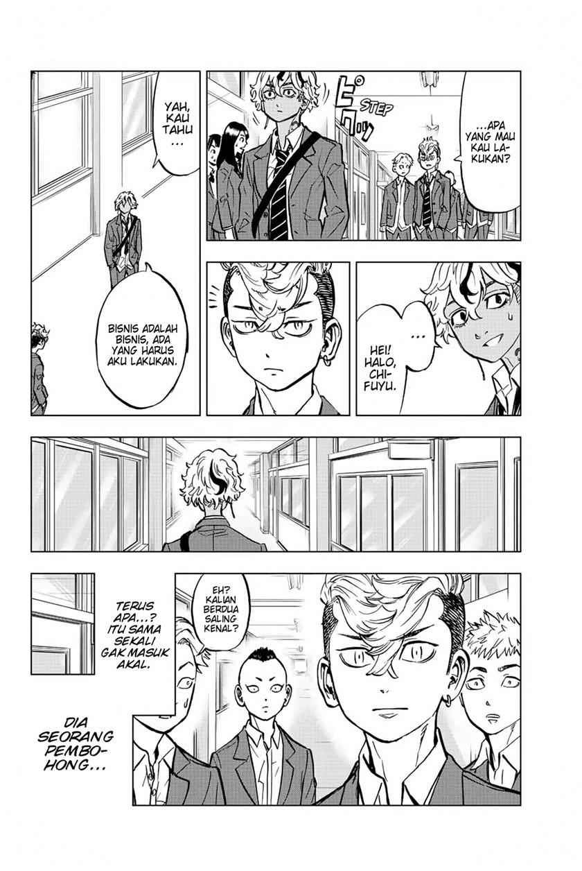 Tokyo 卍 Revengers: Baji Keisuke Kara no Tegami Chapter 03 Gambar 8