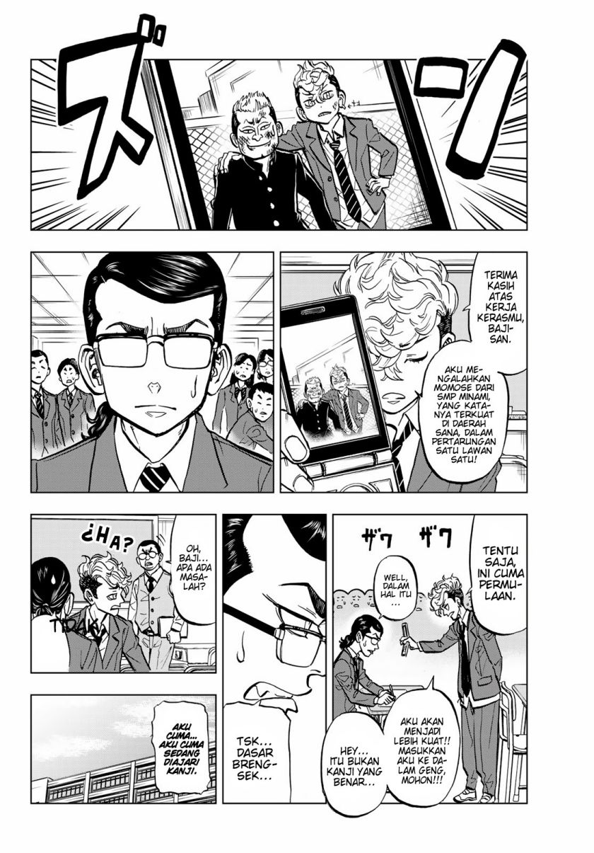 Tokyo 卍 Revengers: Baji Keisuke Kara no Tegami Chapter 01 Gambar 43