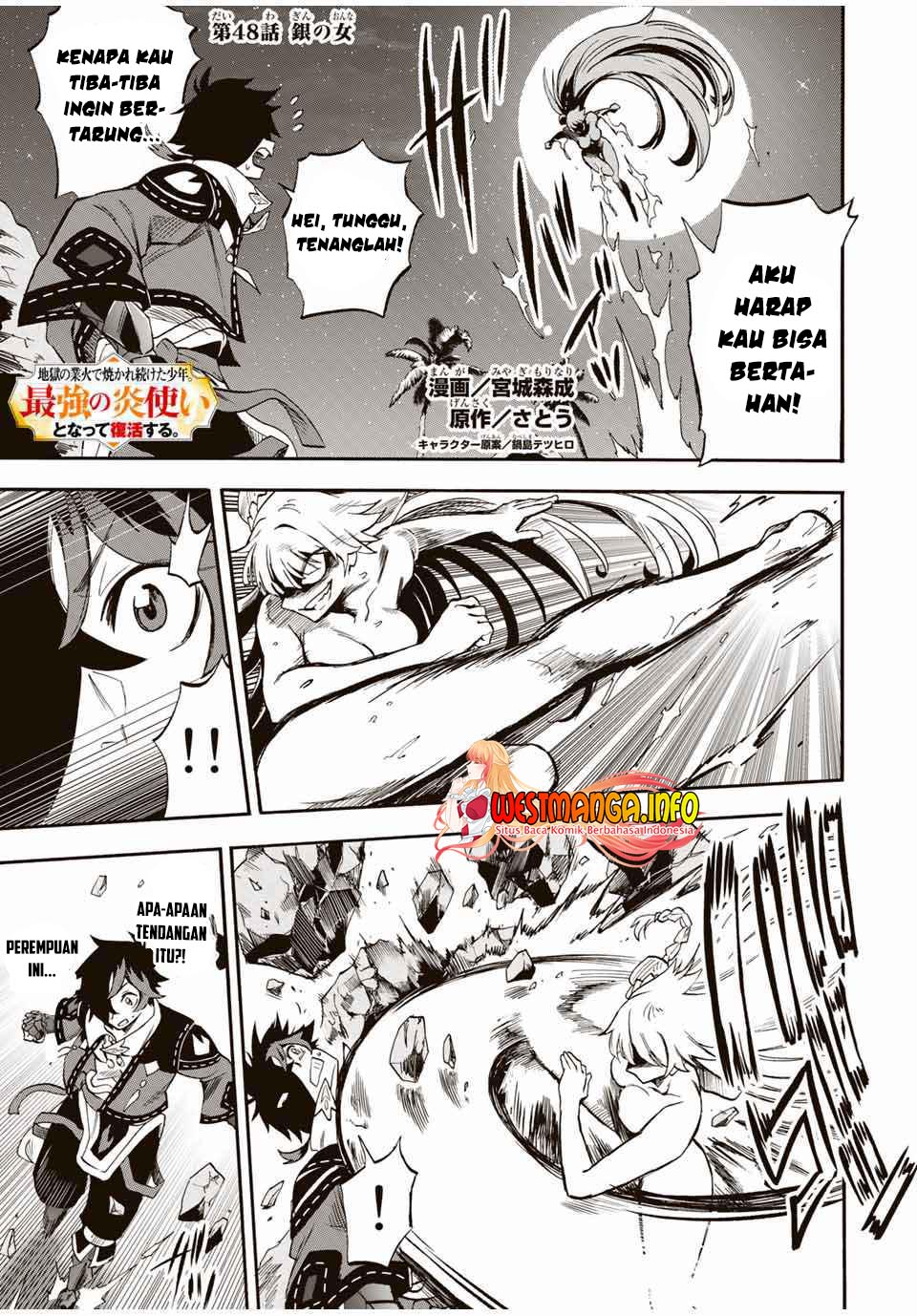 Baca Jigoku no Gouka de Yaka re Tsuzuketa Shounen. Saikyou no Honou Tsukai to Natte Fukkatsu Suru. Chapter 48 Gambar 2