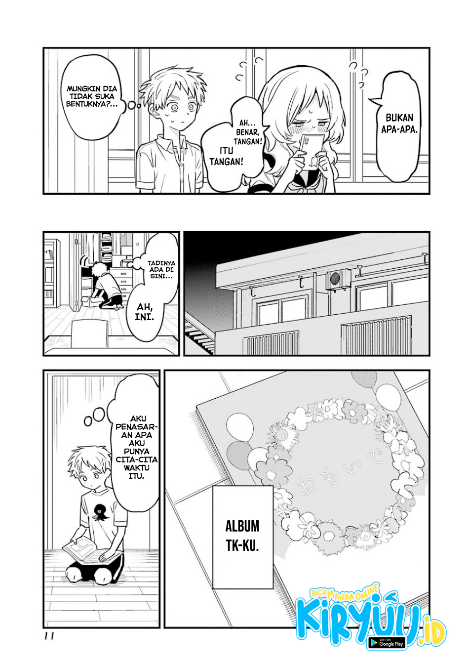 Sukinako ga Megane wo Wasureta Chapter 58 Gambar 12