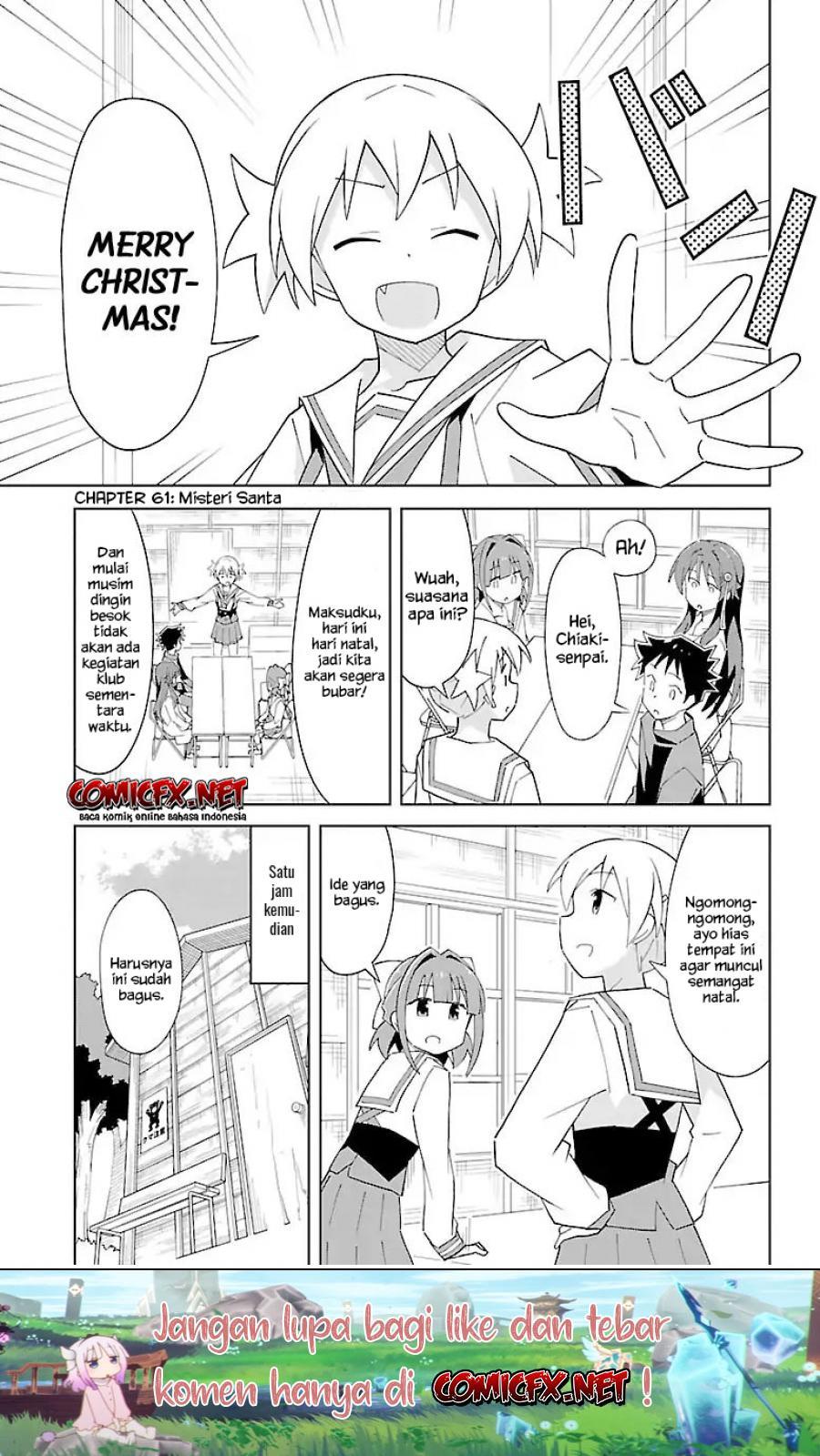 Baca Manga Atsumare! Fushigi Kenkyuubu Chapter 61 Gambar 2
