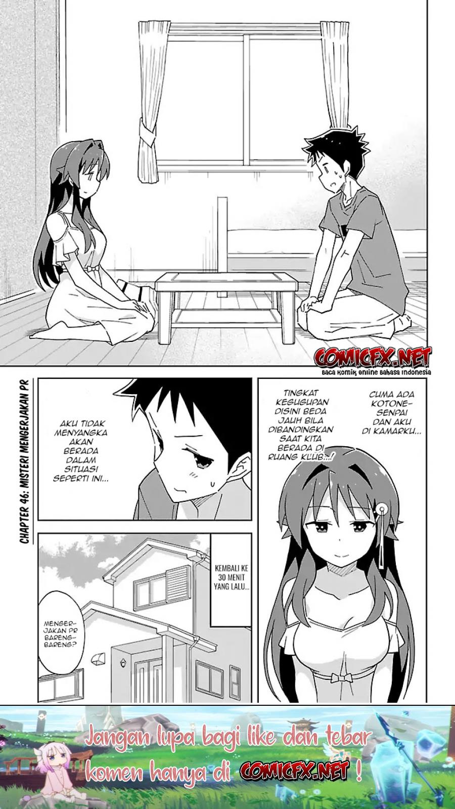 Baca Manga Atsumare! Fushigi Kenkyuubu Chapter 46 Gambar 2