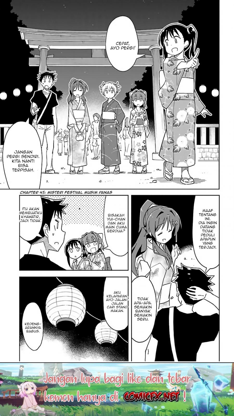 Baca  Atsumare! Fushigi Kenkyuubu Chapter 45 Gambar 2