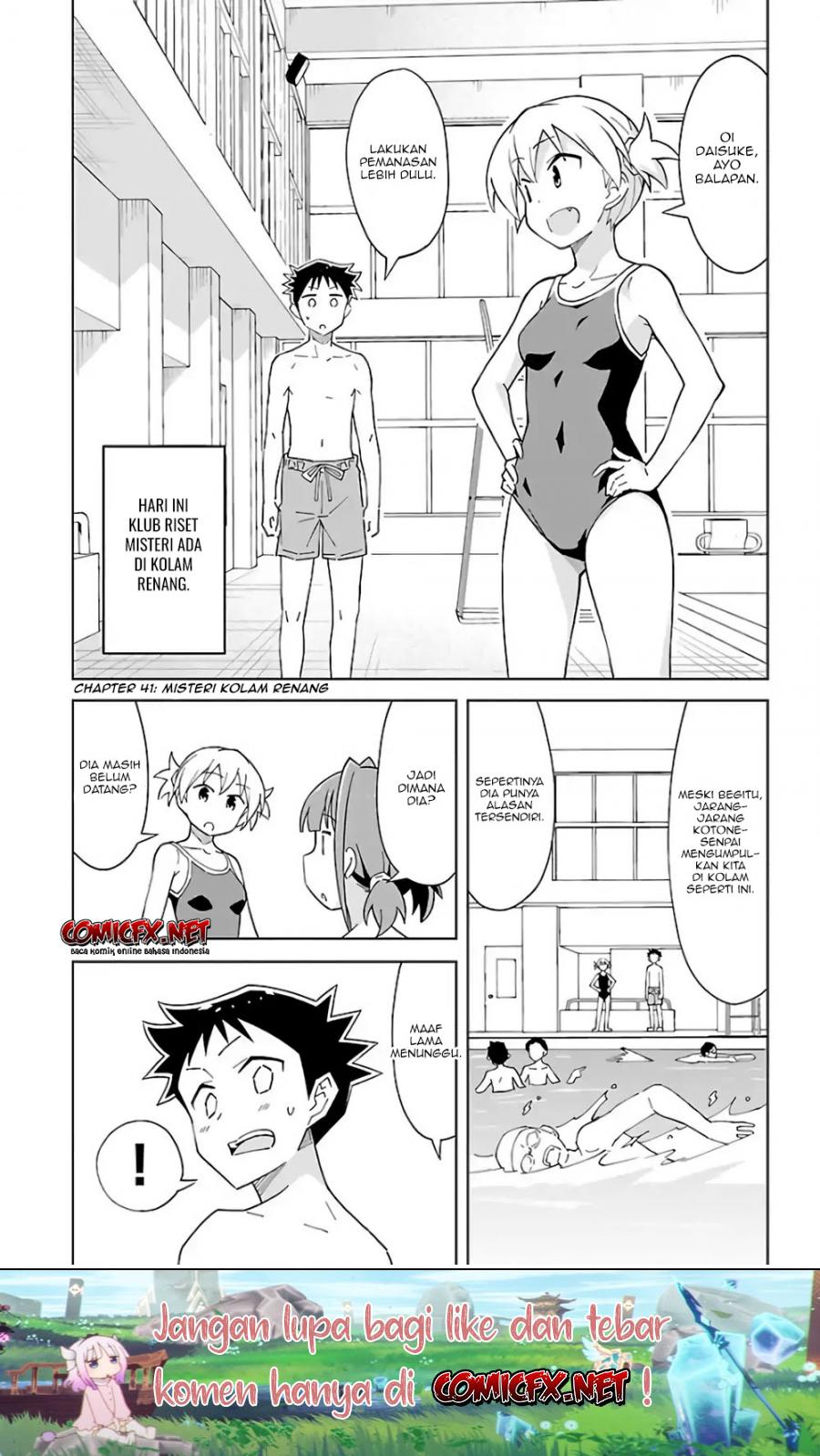 Baca  Atsumare! Fushigi Kenkyuubu Chapter 41 Gambar 2