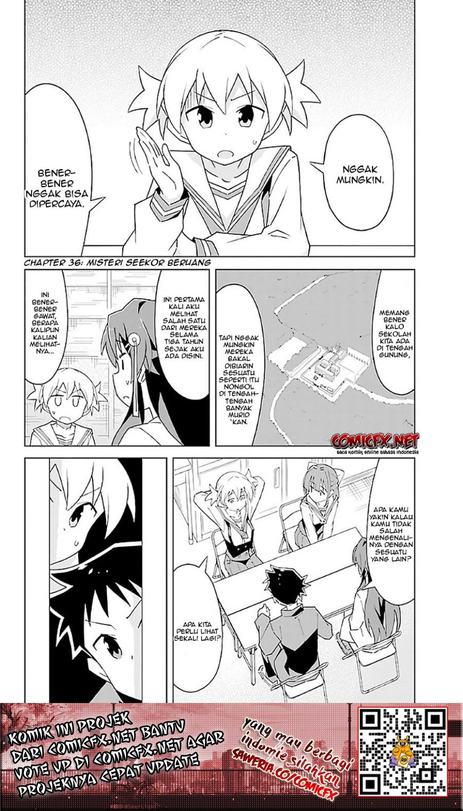Baca Manga Atsumare! Fushigi Kenkyuubu Chapter 36 Gambar 2