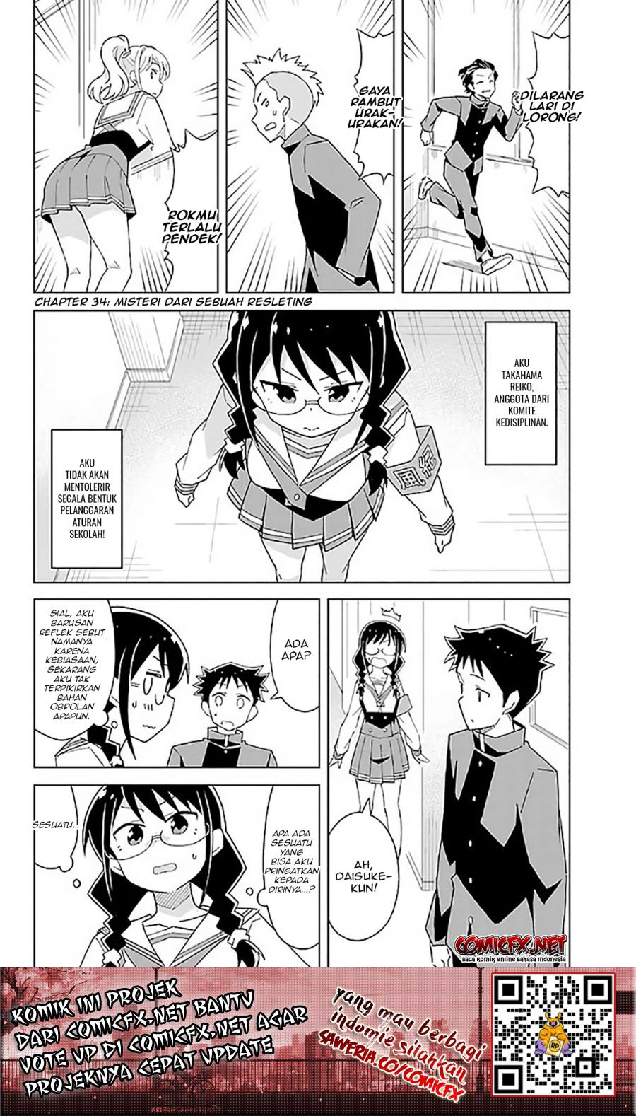 Baca Manga Atsumare! Fushigi Kenkyuubu Chapter 34 Gambar 2