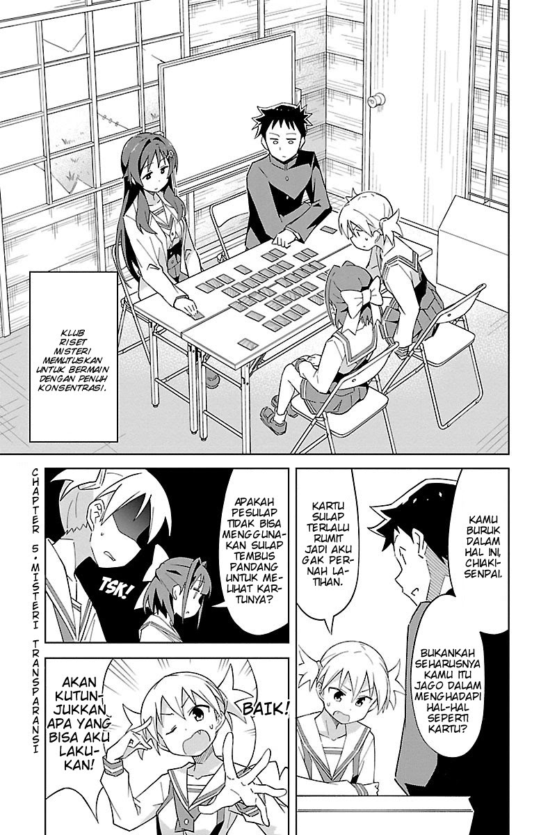 Baca Komik Atsumare! Fushigi Kenkyuubu Chapter 05 Gambar 1