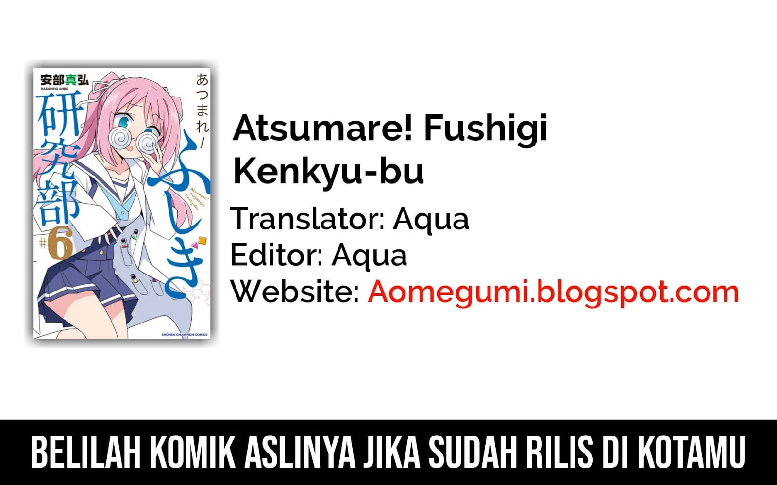 Baca Manga Atsumare! Fushigi Kenkyuubu Chapter 4 Gambar 2