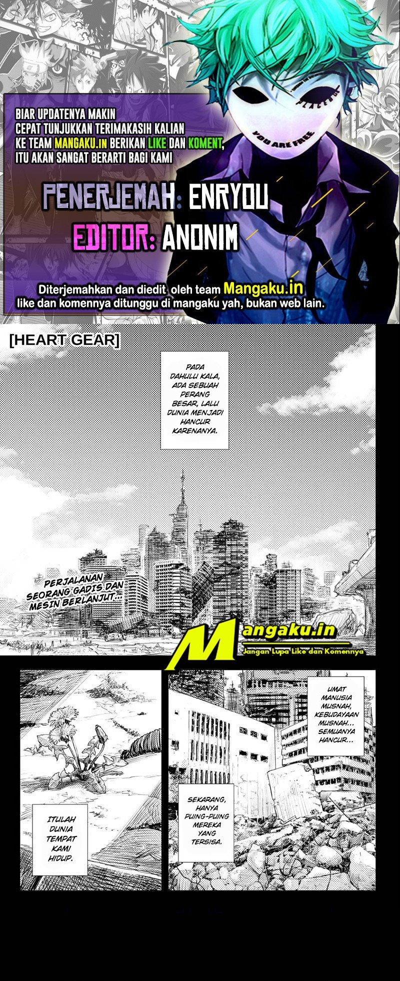 Baca Komik Heart Gear Chapter 30 Gambar 1