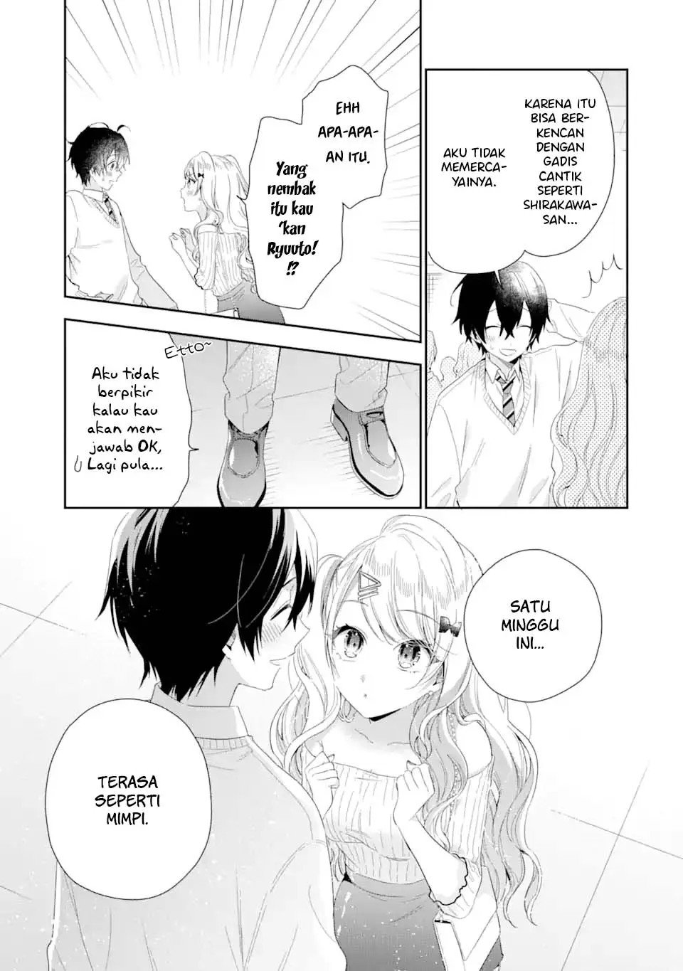 Keiken Zumi na Kimi to, Keikein Zero na Ore ga, Otsukiai Suru Hanashi Chapter 03.2 Gambar 5