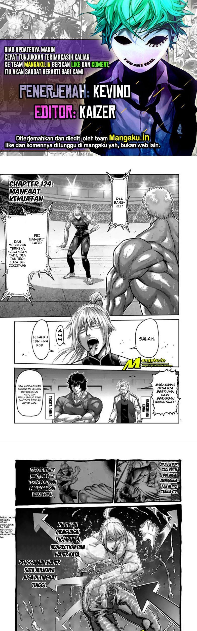 Baca Komik Kengan Omega Chapter 124 Gambar 1