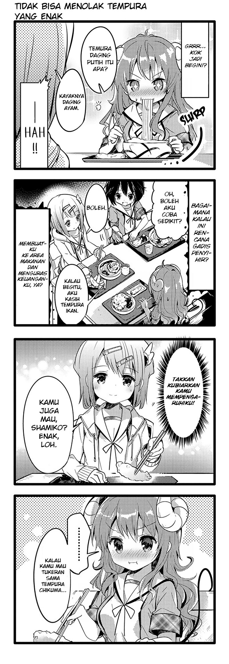 Machikado Mazoku Chapter 04 Gambar 12