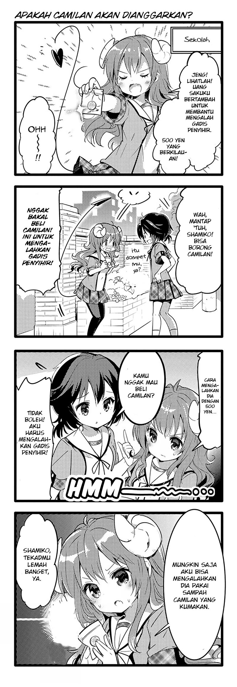 Machikado Mazoku Chapter 04 Gambar 4