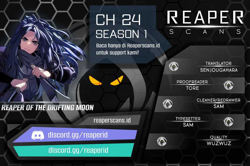 Baca Komik Grim Reaper of the Drifting Moon Chapter 24 Gambar 1