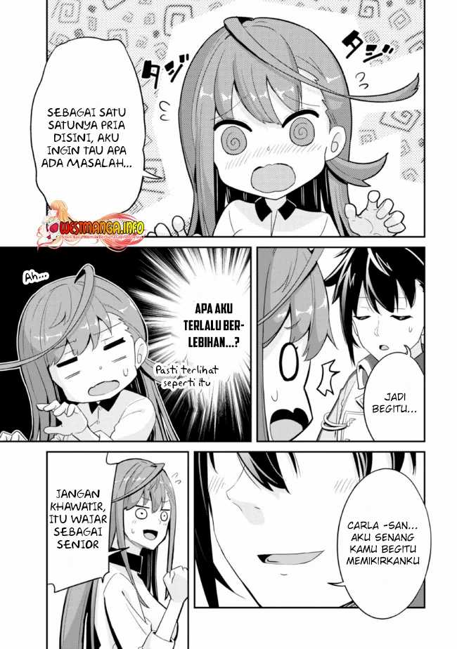 Seikishi ni Natta kedo Danchou no Oppai ga Sugosugite Kokoro ga Kiyomerarenai Chapter 02.1 Gambar 15
