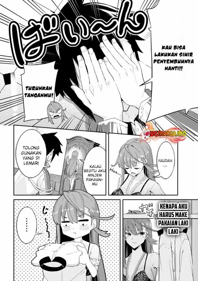 Seikishi ni Natta kedo Danchou no Oppai ga Sugosugite Kokoro ga Kiyomerarenai Chapter 02.1 Gambar 8