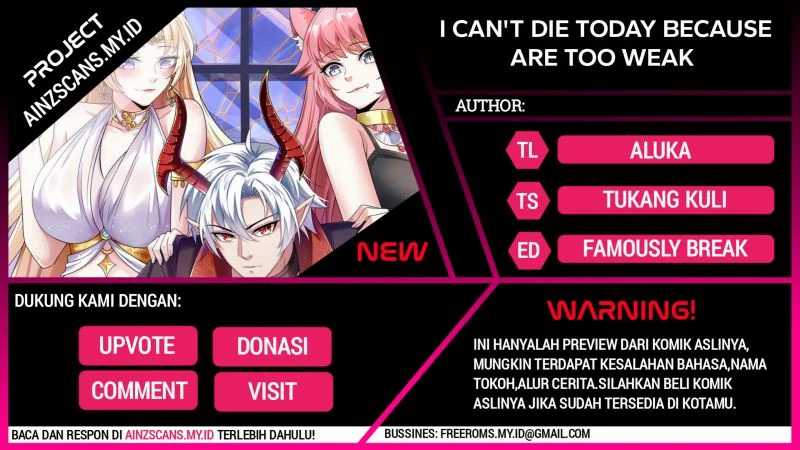 Baca Komik I Can’t Die Today Because You Are Too Weak Chapter 05 Gambar 1