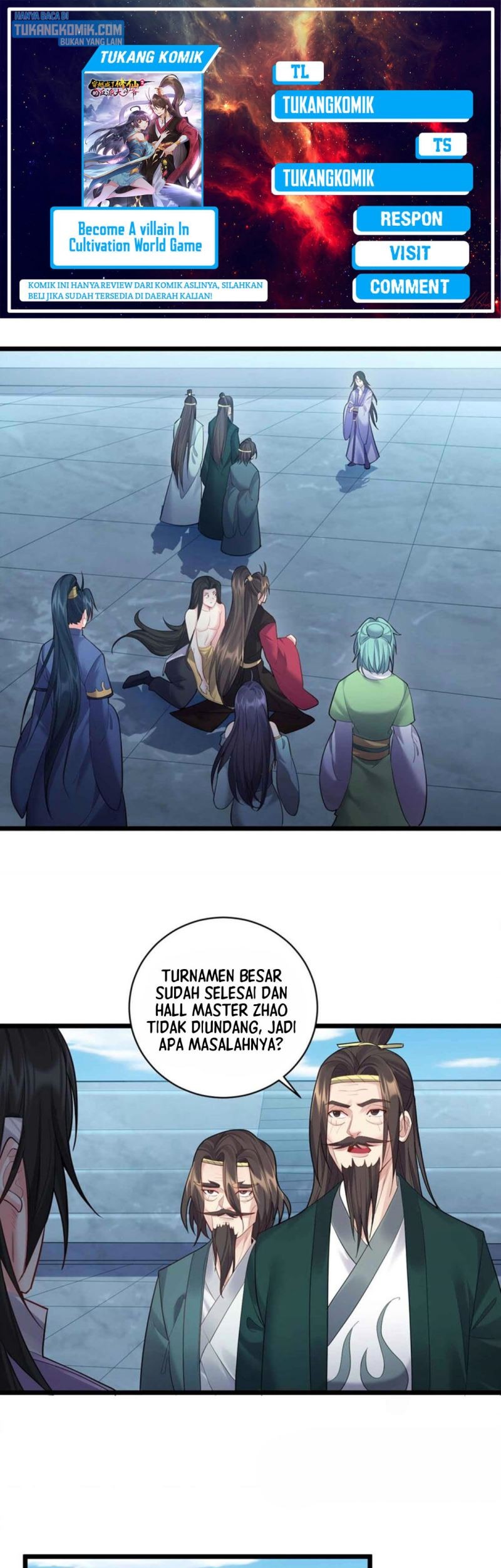 Baca Komik Become A villain In Cultivation World Game Chapter 57 Gambar 1