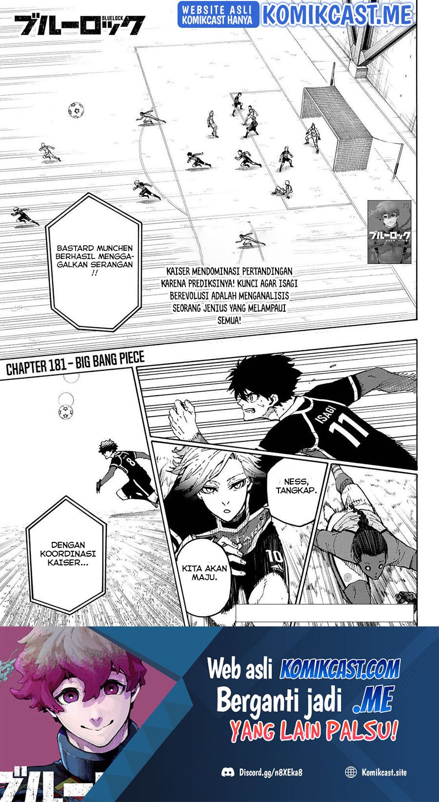 Baca Blue Lock Chapter 181 Gambar 2