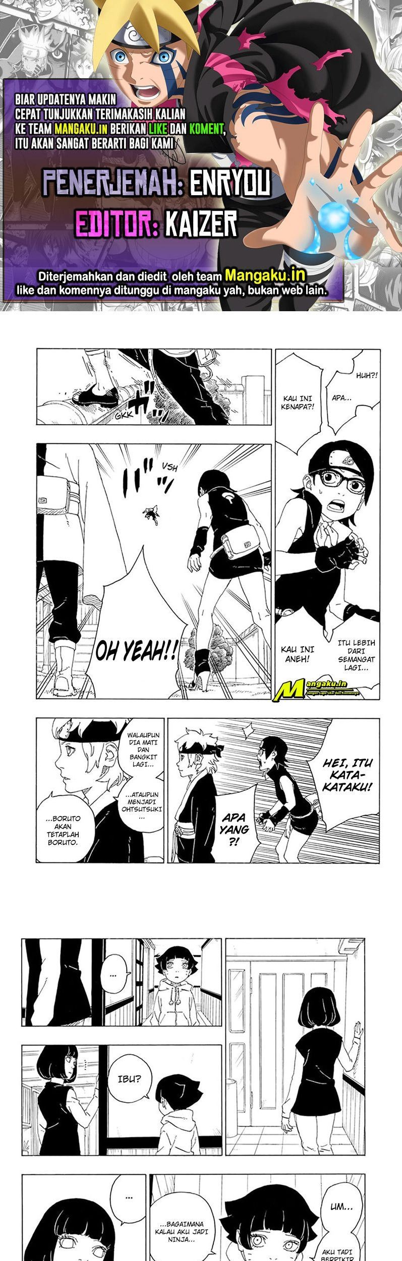 Baca Komik Boruto Chapter 72.2 Gambar 1