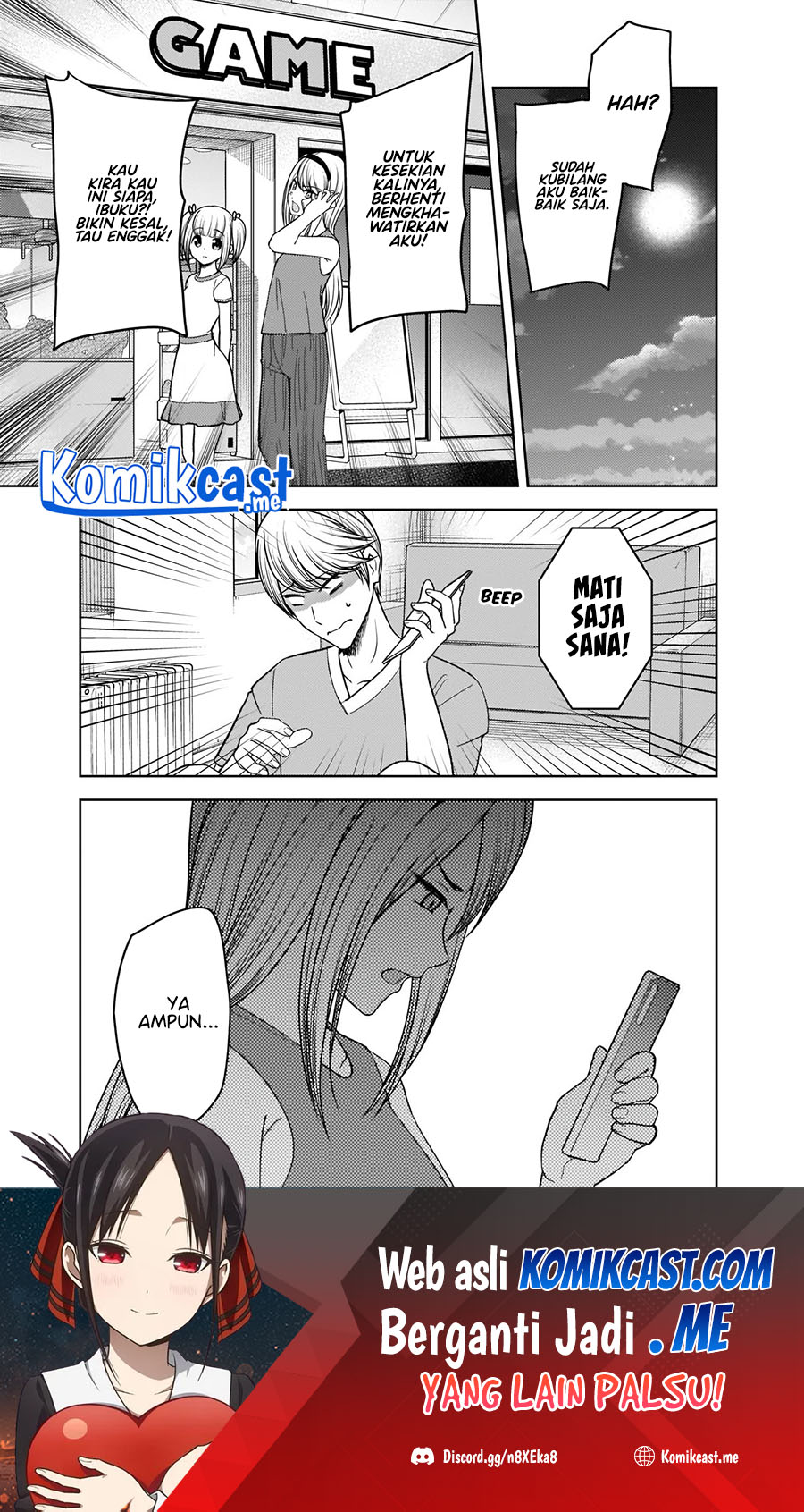 Baca Kaguya-sama wa Kokurasetai – Tensai-tachi no Renai Zunousen Chapter 272 Gambar 2